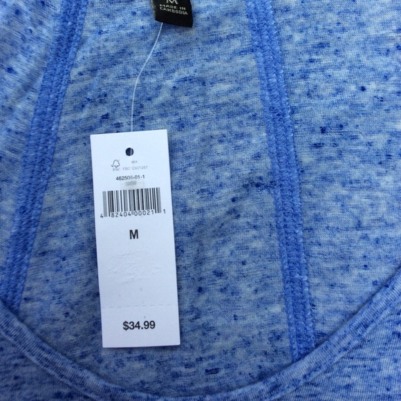 NWT Banana Republic Racerback Tank Top Size M - Picture 3 of 5